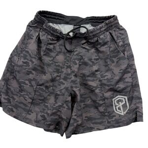 Born Primitive Shorts Mens Small Training Athletic Gym Workout Camo